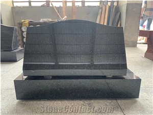 Absolute Black Slant Gravestone Headstonescemetery Markers