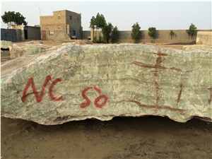 Afghan Green Onyx Block, Pakistan Green Onyx
