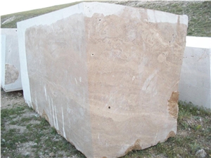 Afyon Noce Walnut Travertine Rough Blocks