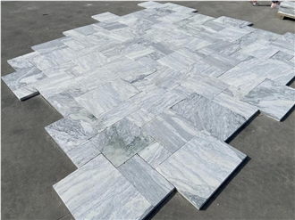 Arabescato Marble Paving Stone