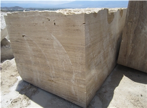 Armenia Noce and Classic Travertine Block