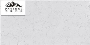 Artificial Calacatta White Quartz Stone Slab Tiles in China
