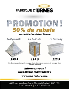 Astral Dream Marble Fine Hand Crafted Urns