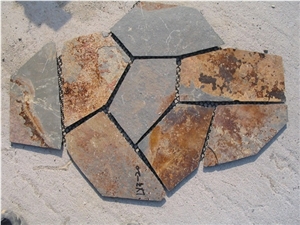 Autumn Horizon Flagmats, Hebei Rust Slate Flagstone
