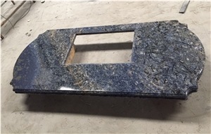 Azul Bahia Granite Kitchen Countertop