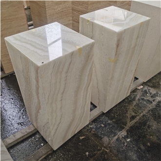 Backlit Marble Retail Display Counters