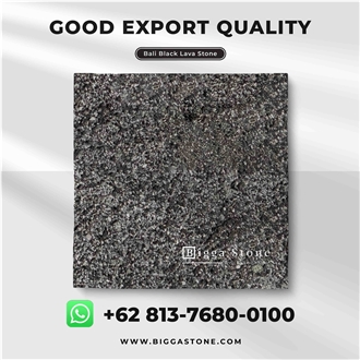 Black Lava Stone Swimming Pool Deck Tiles