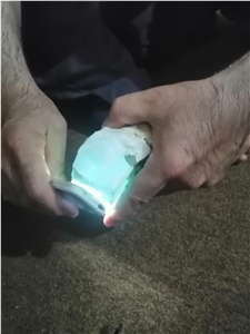 Blue Calcite Stones (Various Sizes) Precious Stone