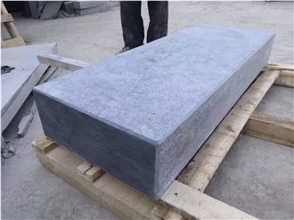 Blue Limestone Block Steps For Outdoor