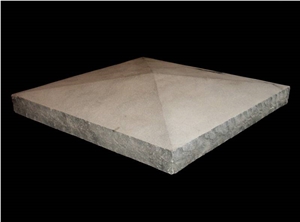Blue Limestone Pillar Caps ,Wall Coping