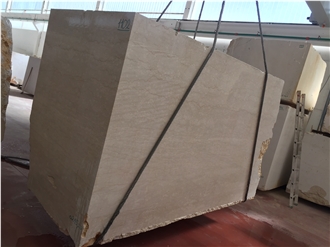 Botticino Classico Marble Blocks Italy Beige Marble