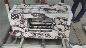 Breccia Capraia Marble Bathroom Countertops