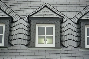 Canadian Black Roofing Slate