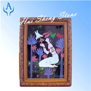 China Black Granite Art Works