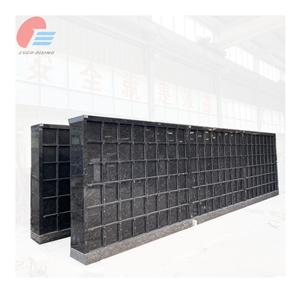 China Steel Gray Granite 48 Niches Columbarium