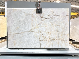 Cristallo Gold Quartzite Slabs