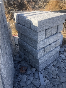 Dalian G603 Greygranite Pillar Kerbstone by Hand