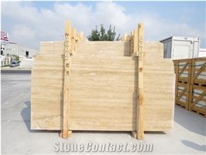 Denizli Light  Beige Vein Cut Travertine