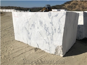 Dover White Marble, Namibia White Marble Block