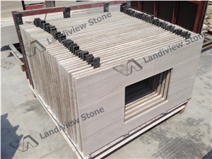 Driftwood Bath Tops, Driftwood Vanity Top, Haisa Bath Tops, Haisa Vanity Tops, Wooden White Tops, Wooden White Vanity Tops