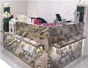 Fusion Blue Granite Quartzite Slab