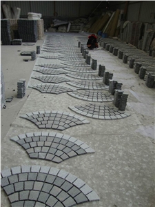 G603 Grey Sesame Grey Cube Stone Pavers Exterior Garden Floor Pavers,Cobbles