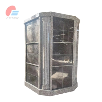 G664 Granite 72 Niche Hexgonal Columbarium For Cemetery