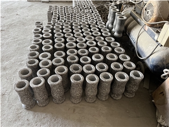 G664 Granite Monumental Vase