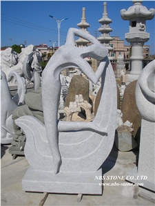 Granite Sculpture ,Humansculptures,Statues,Western Statues,Garden Sculpture