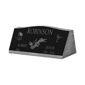 granite slanted marker 001