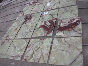 Green Rusty Onyx,Multicolor Green Onyx Slab