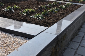 Grey Granite Graveyard Kerbs