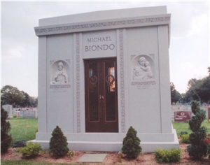 Grey Granite Mausoleums