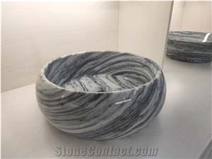 Grey Marble Sinks, Stone Basin, Kitchen Sinks