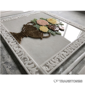 Hot Sale Polished Alabaster Painting Wall