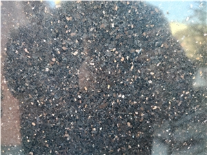 India Shining Black Galaxy Polished Surface Manufacturer