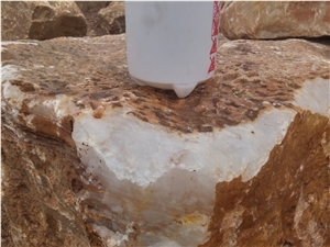 Iran White Onyx Block