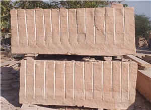 Jodhpur Pink Sandstone Block, India Pink Sandstone