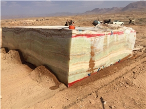 Light Green Onyx Blocks