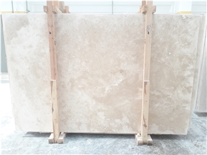 Light/Ivory Travertine Slabs Cross-Cut