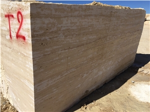 Light Travertine Blocks, Morocco Beige Travertine Blocks, Volubilis Travertine Blocks