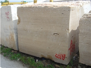 Turkey Light Travertine Block