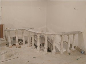 Marble balustrades stone 