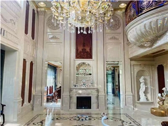 Marble Indoor Fireplace Mantel