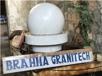 Marble Sphere Fountains