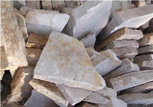 Maroota Gold Sandstone Hand Split Flagging