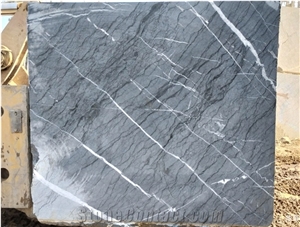 Modern Grey Stone Blocks, Cambodia Lux Ash Marble Blocks