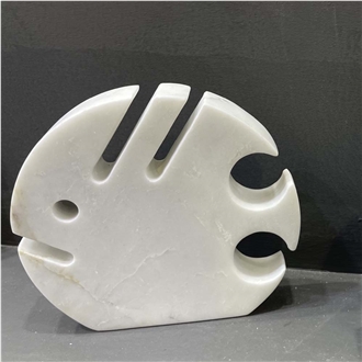 Modern Stone Fish Sculpture Marble Home Decor Products