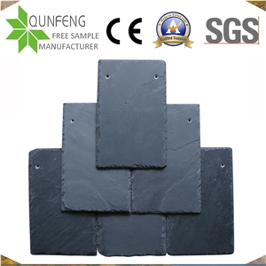 Natural Cheap Black Roofing Tile,Dark Grey Roof Slate Stone