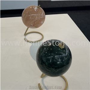 Natural Marble Stone Ball Home Decor Products
